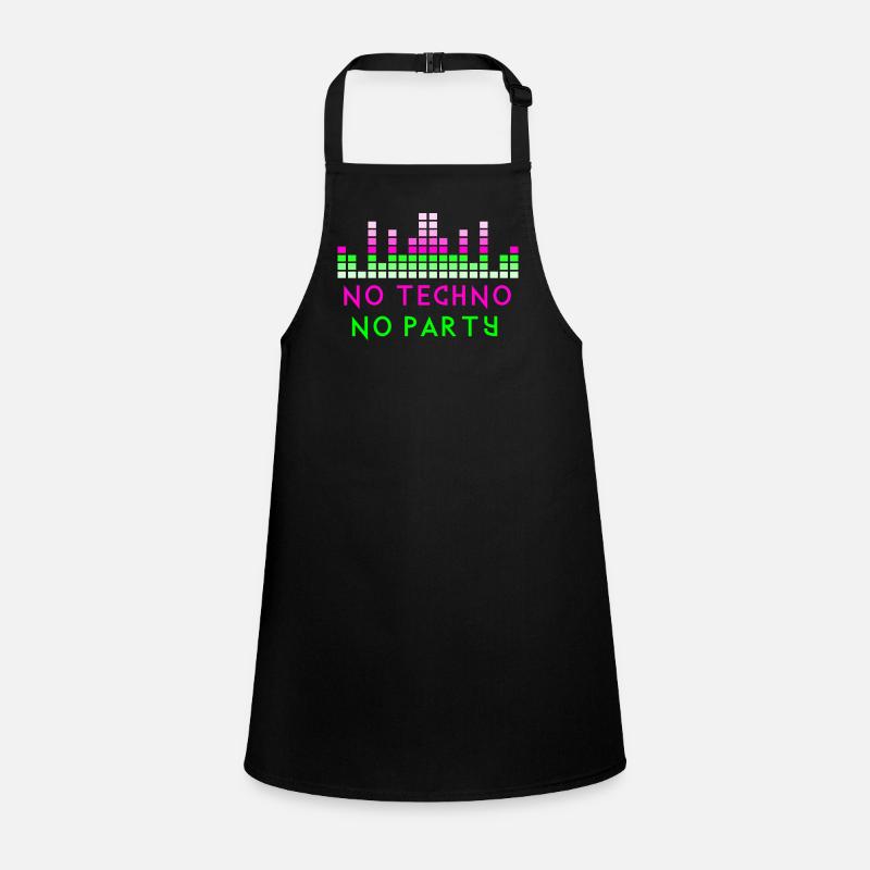 No techno quote Children's Apron