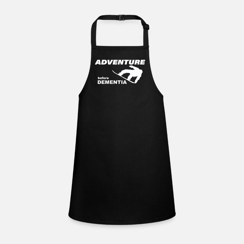 SNOWBOARD ADVENTURE Schürze für Kinder