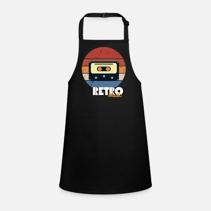 Colorful Retro Theme Design Children's Apron