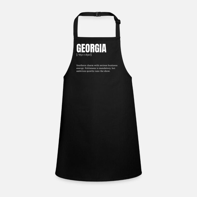 Georgia Charme Geschäftsdynamik Schürze für Kinder