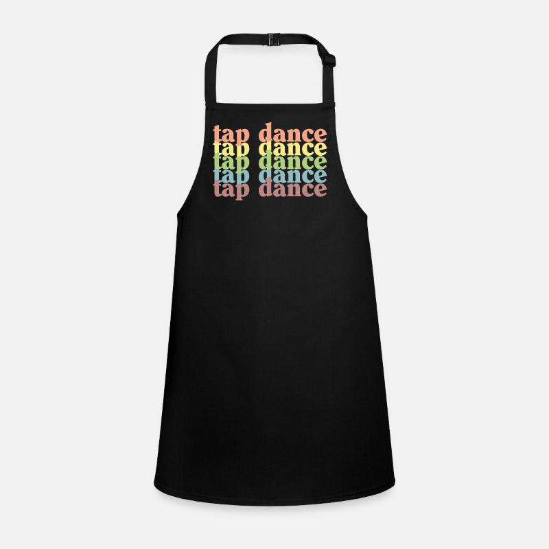Tap Dance Pastell Raster Schürze für Kinder