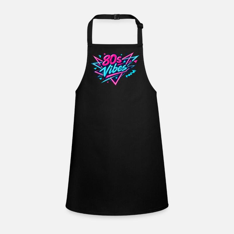 80s Vibes Neon Retro Children's Apron