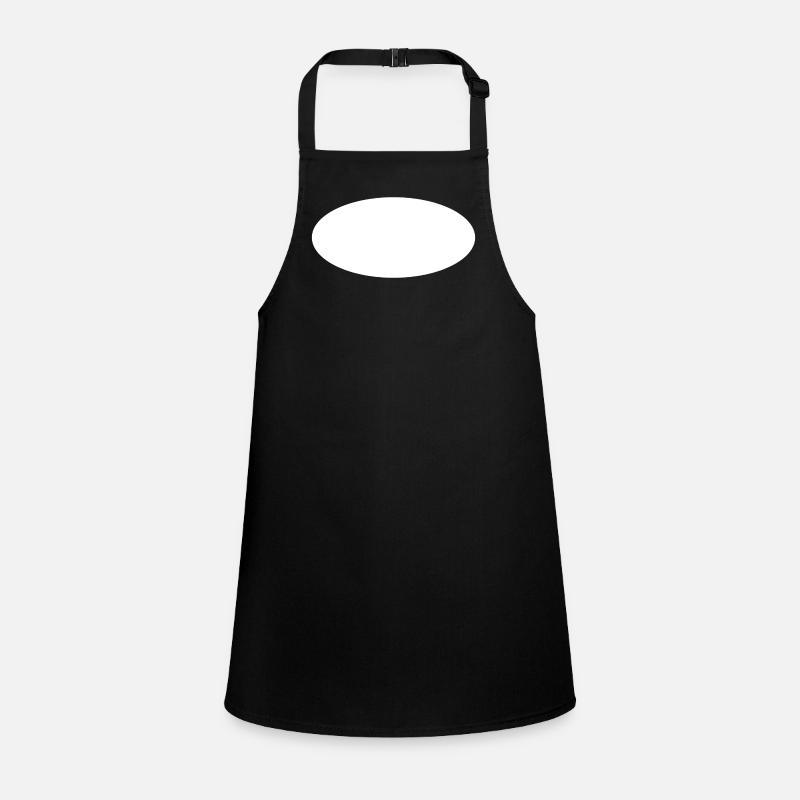 Background oval Children's Apron