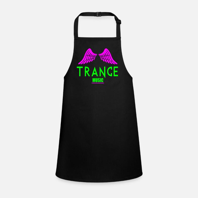 Logo de l’aile de musique trance Tablier Enfant