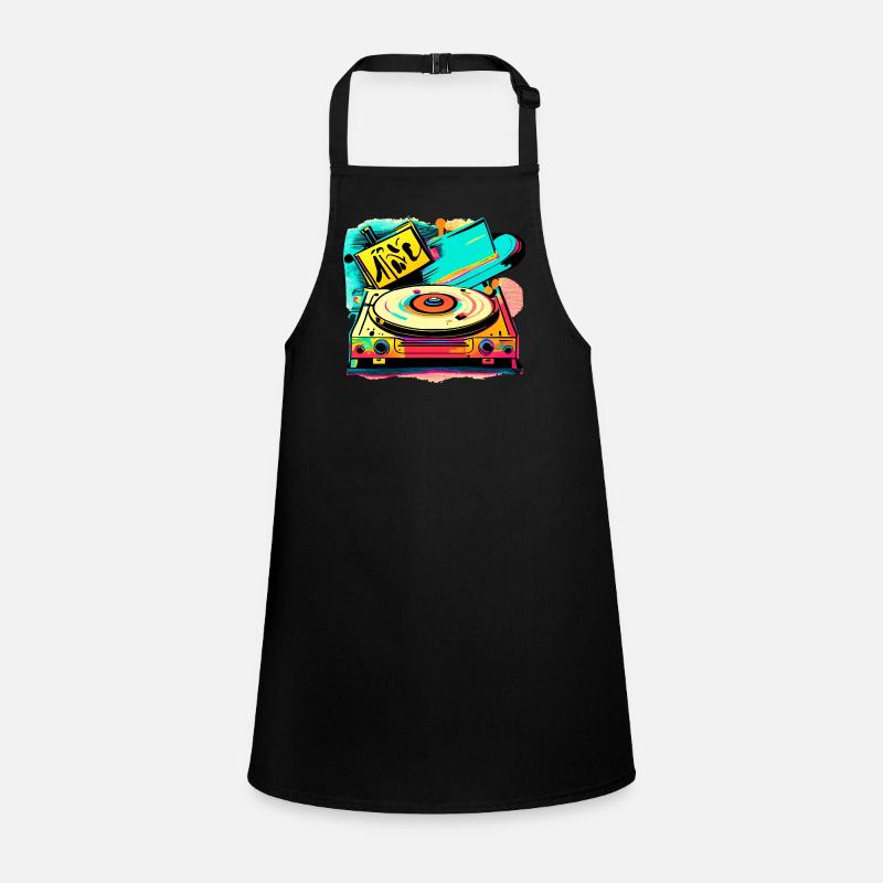 Retro Vinyl Vibes Children's Apron
