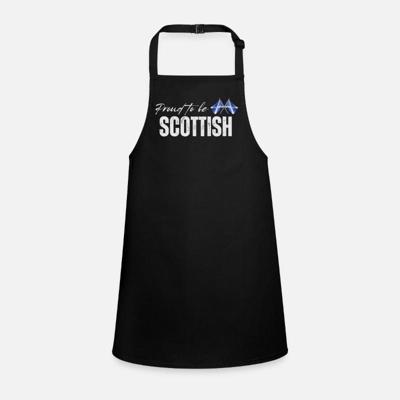 Stolzer Schotte, ich liebe Schottland Schürze für Kinder
