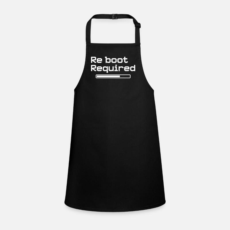 Reboot Required – Retro Gaming Style Children's Apron