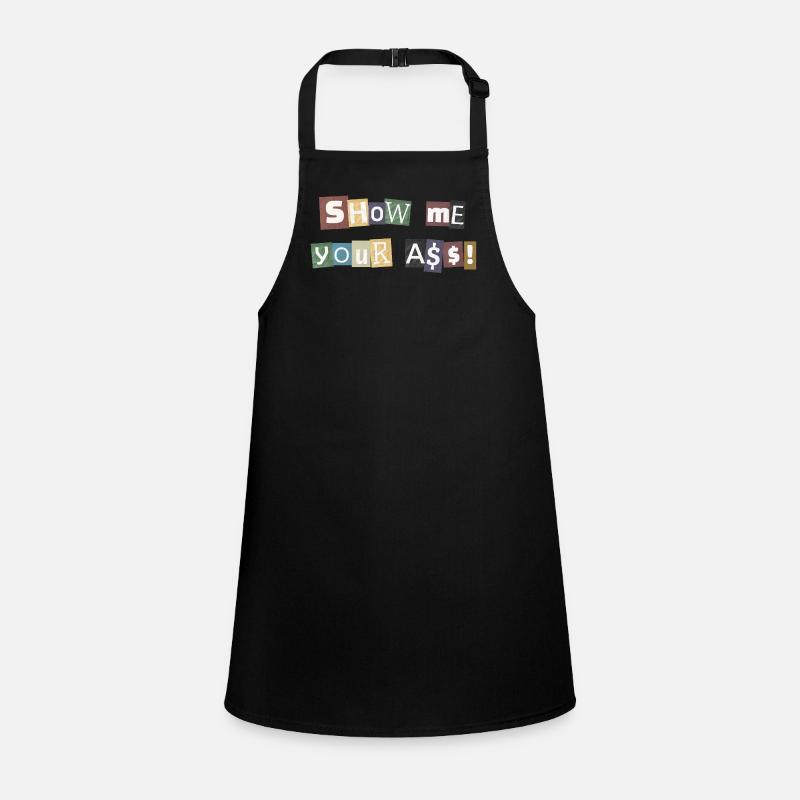 SYMA Letter Collage Children's Apron