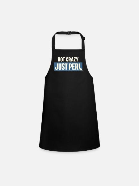 Perimenopause Humor Perimenopause - Children's Apron - black - Front