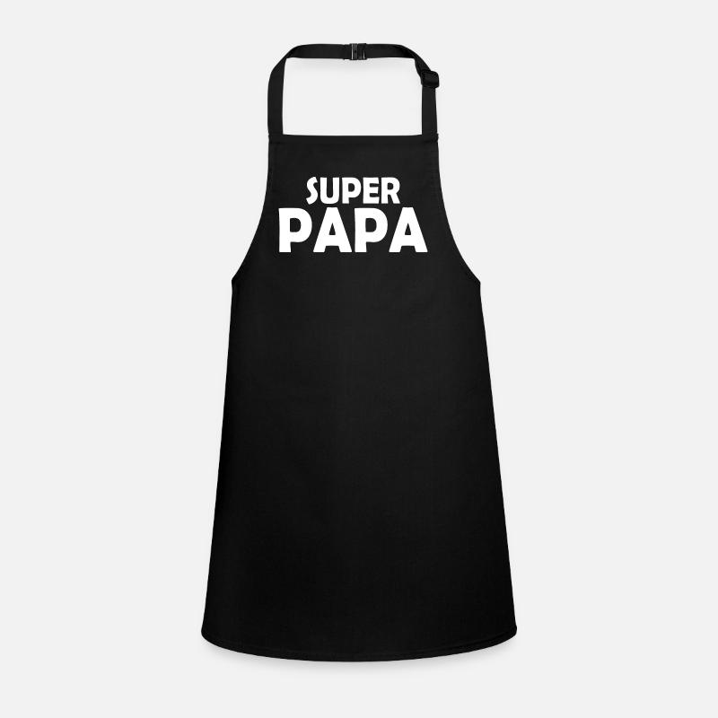 Super papa Schürze für Kinder