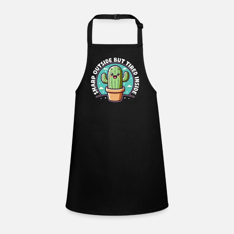 SHARP OUTSIDE BUT TIRED INSIDE Children's Apron
