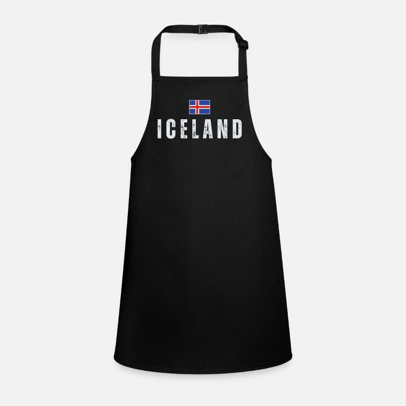Icelandic Pride, Icelandic flag Children's Apron
