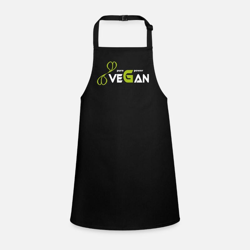 pure_vegan_power Children's Apron