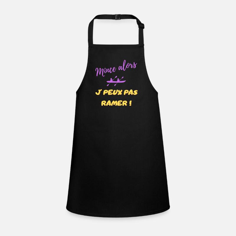 thin then I can't row Children's Apron