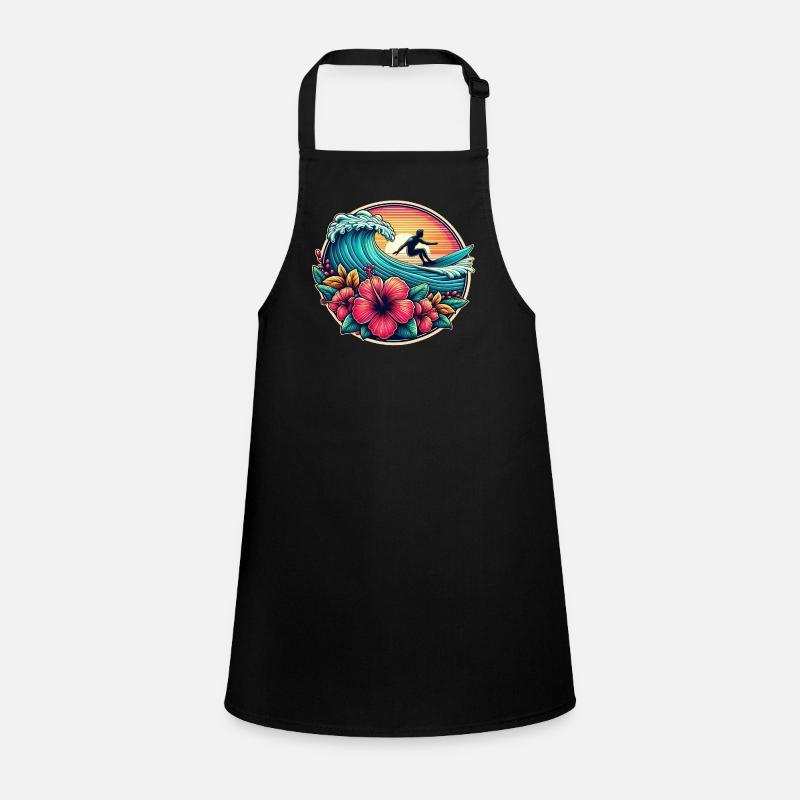 Logo du surfeur 2 Tablier Enfant