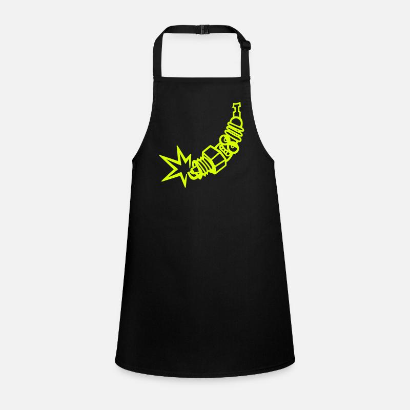 Spark plug (individual color change) Children's Apron