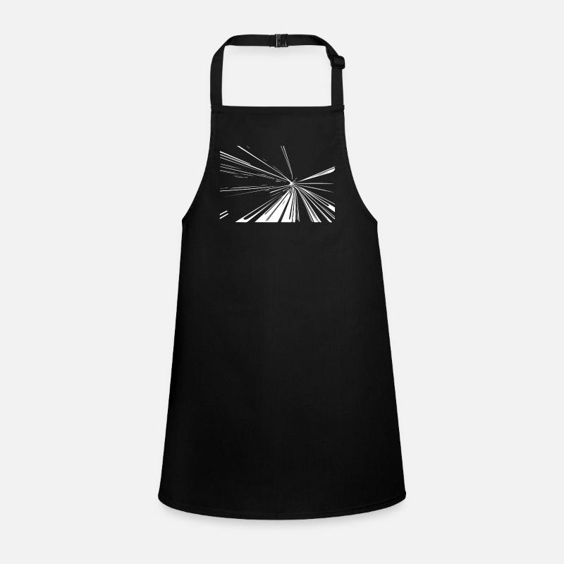 Vector Lines Splash Children's Apron