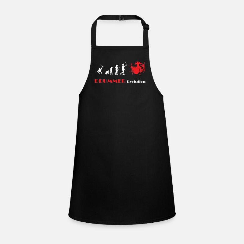 DRUMMER Evolution rot Children's Apron