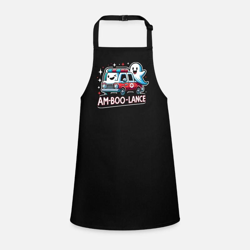 Am-Boo-Lance Ambulance Driver Paramedics EMS Hallo Children's Apron