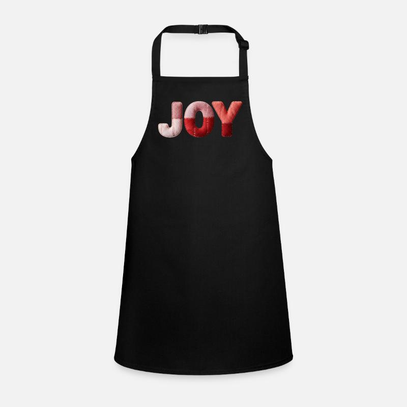 Patchwork Joy Joy and Happiness Design Children's Apron