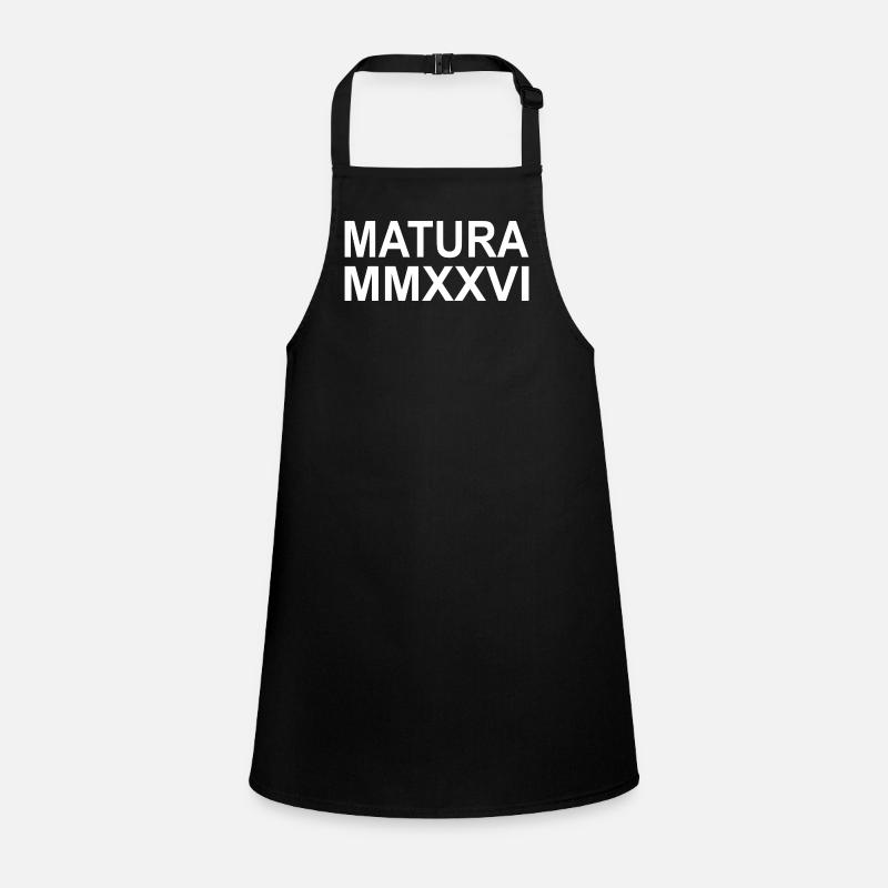 MATURA 2026 - Chiffres romains Tablier Enfant