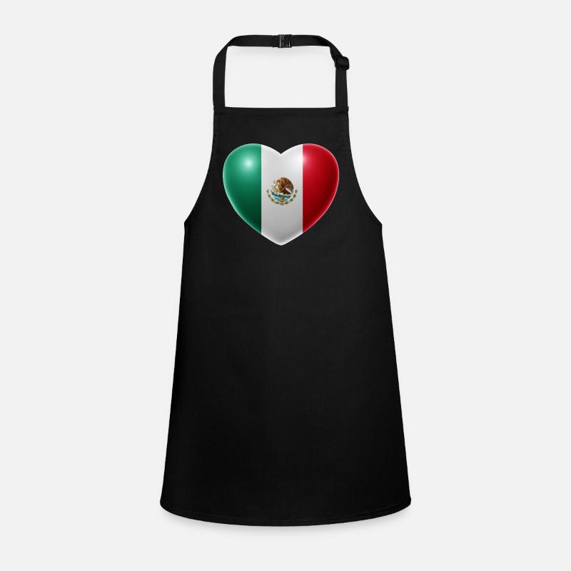 Herz (Mexiko / Mexico) Schürze für Kinder
