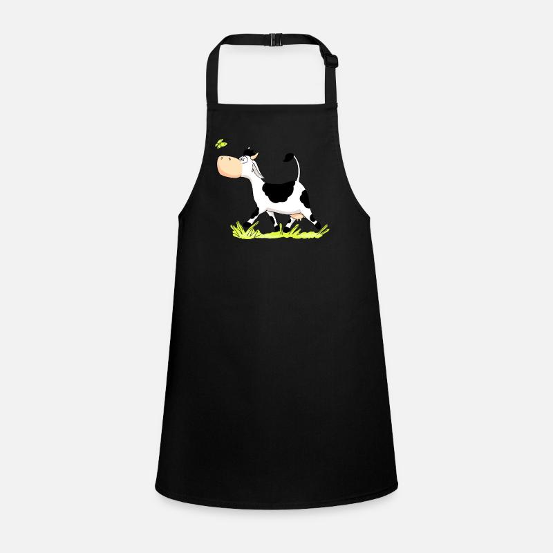 Cow chasing Butterfly Children's Apron