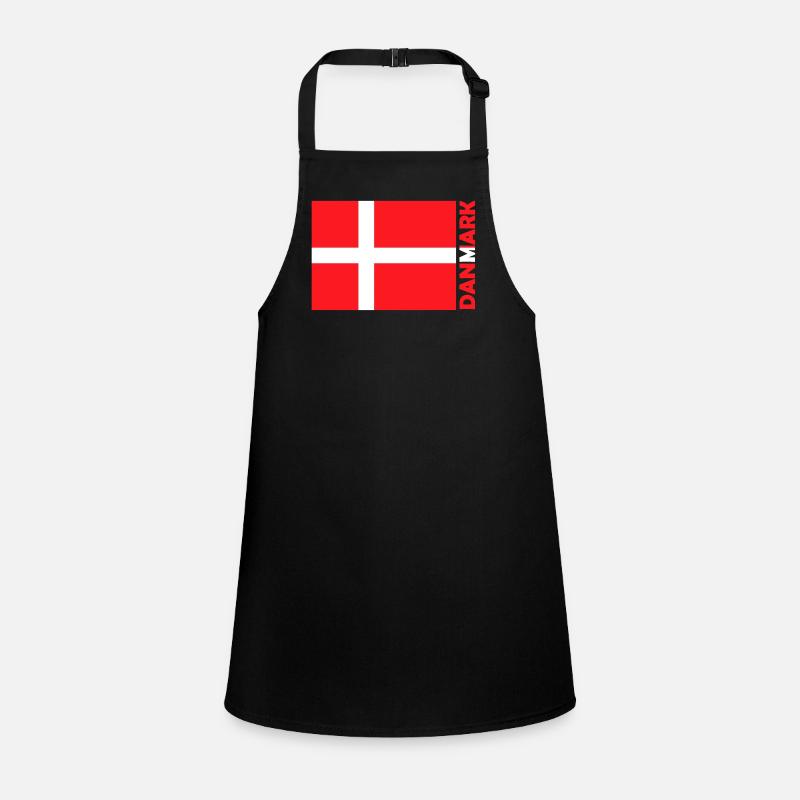 Flag Danmark Denmark Danish Scandinavia Children's Apron