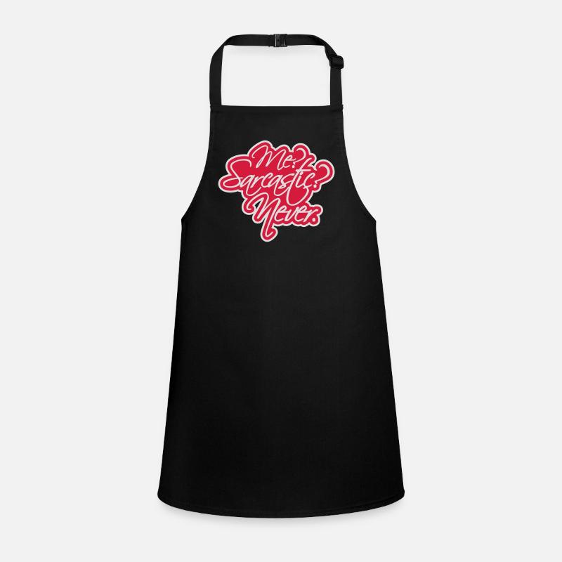 me sarcastic never quote Children's Apron