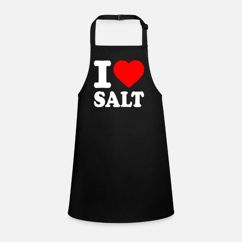 I love salt Children's Apron