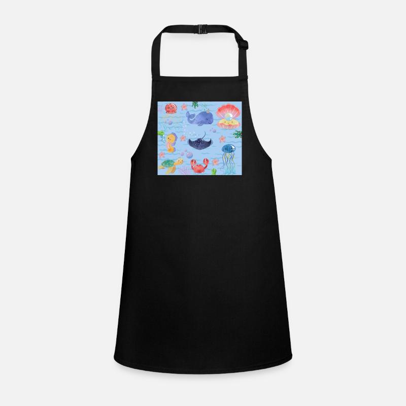 Plastic Free Ocean Children's Apron