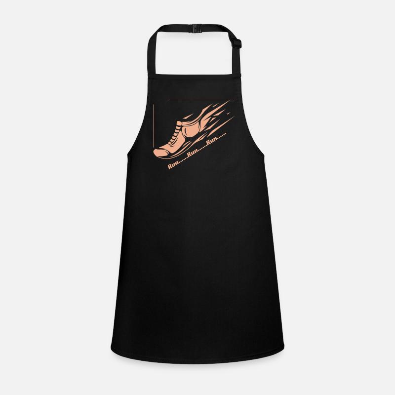 Run... Run... Run... Children's Apron