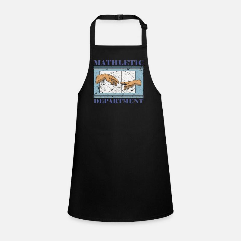 Fibonacci Art Geometry Spiral Student Children's Apron
