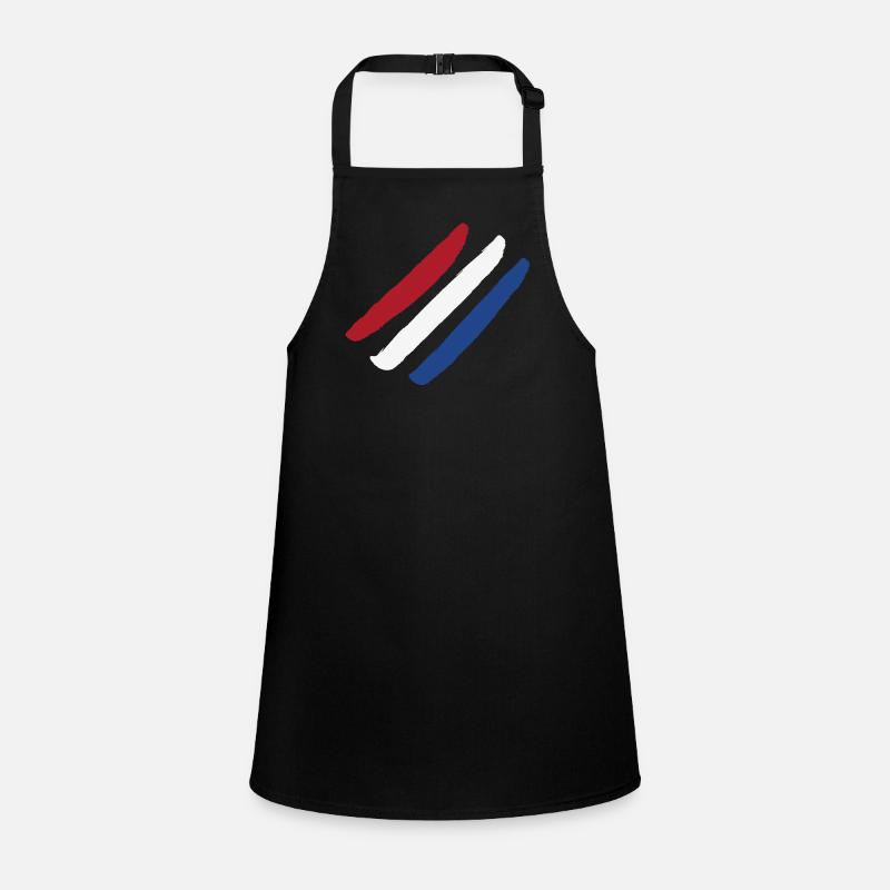Netherlands Flag -Style Stripes Children's Apron