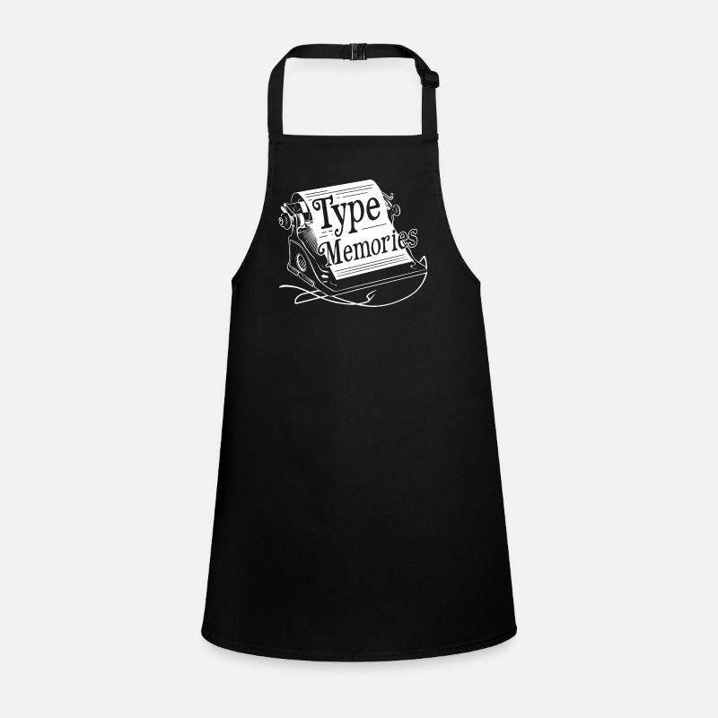 TYPEWRITERS, TYPE MEMORIES Children's Apron