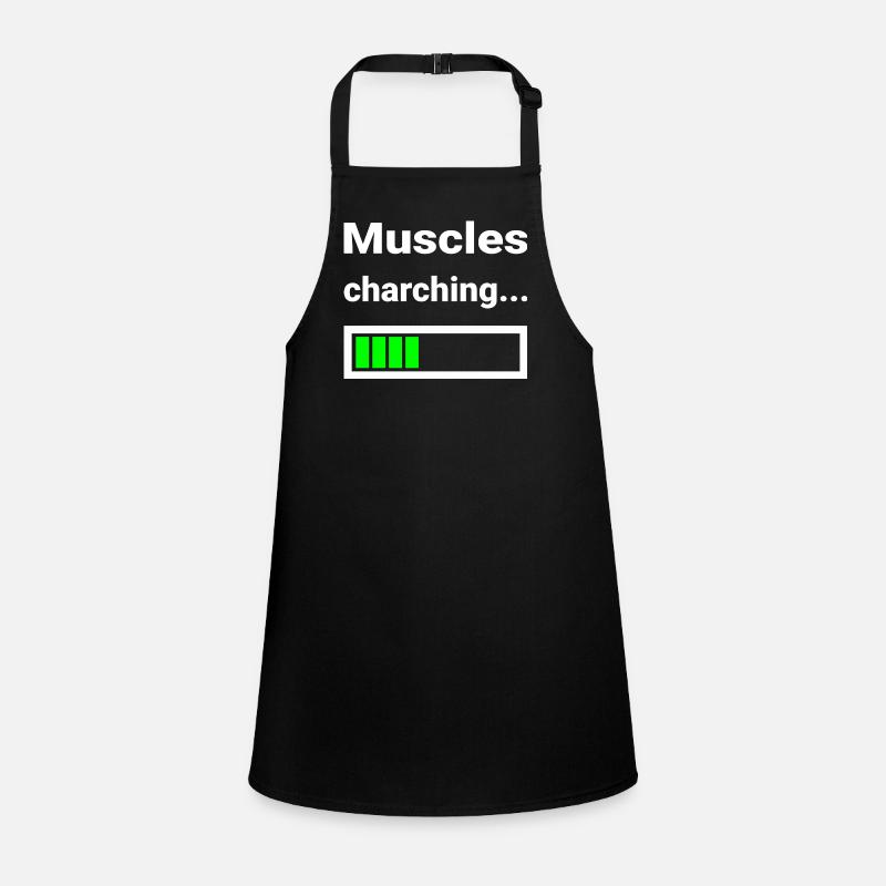 Muscle Loading Indicator Fitness Strength Training Children's Apron