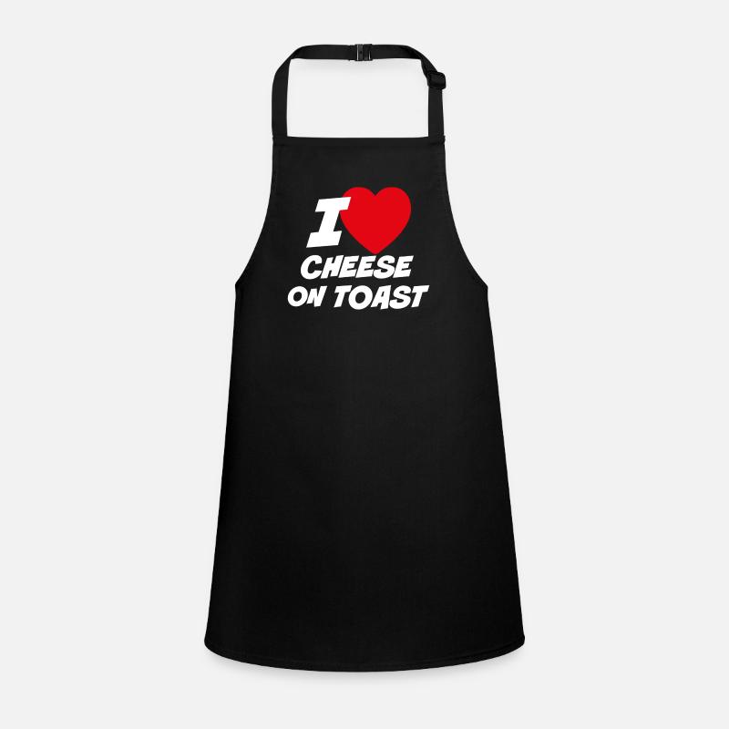 I Love Cheese on Toast Children's Apron
