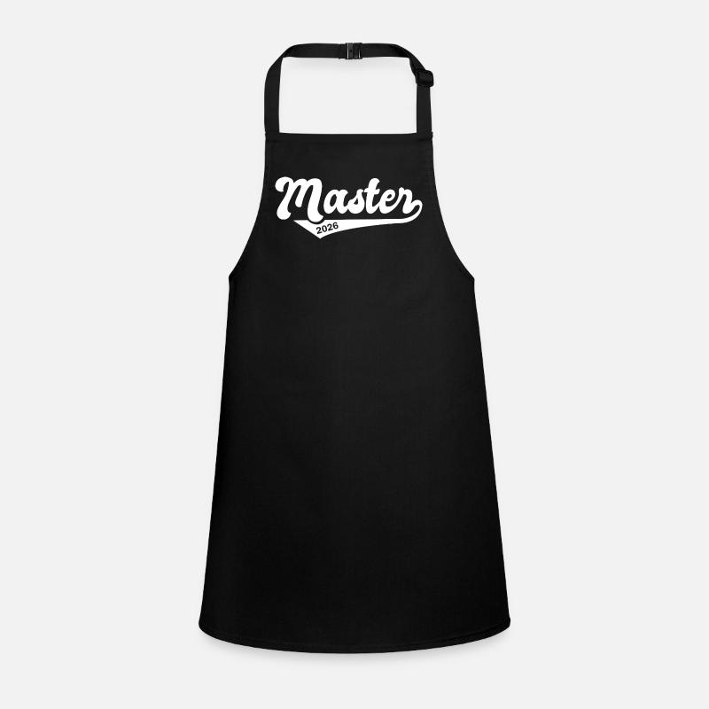 Diplôme de Master 2026 Tablier Enfant