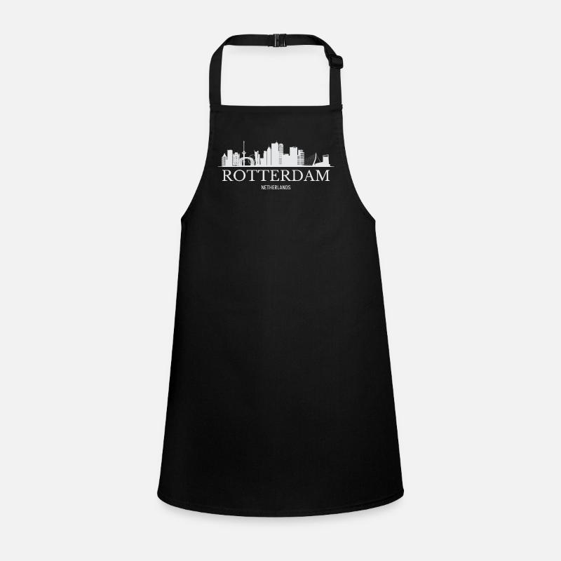 Rotterdam Skyline, Rotterdam Netherlands Children's Apron