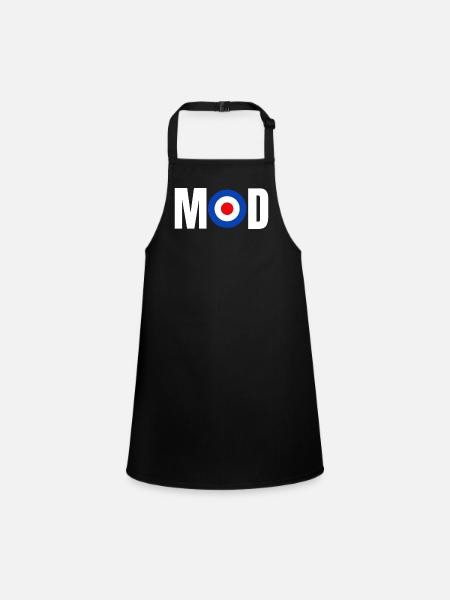 Mod - Children's Apron - black - Front