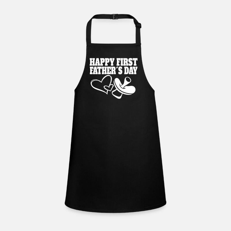 Dad First Father's Day Gift Father Proud Dad Children's Apron