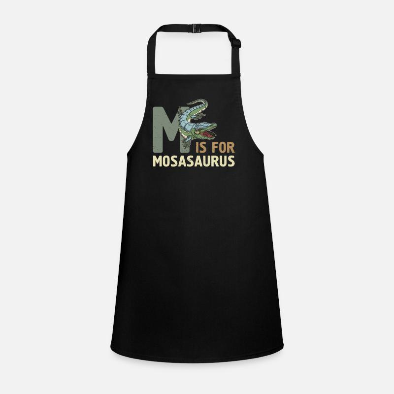 Reptilien Urzeit Mosasaurus Spruch Geschenk Schürze für Kinder
