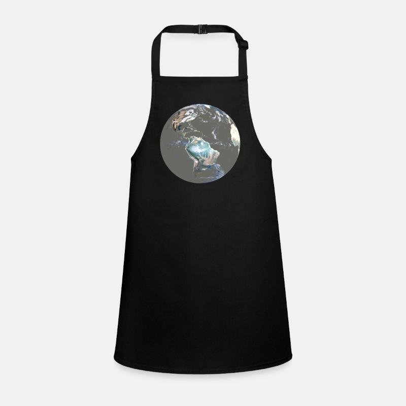Blue Planet Goodbye, or Save the Earth! Now! Children's Apron