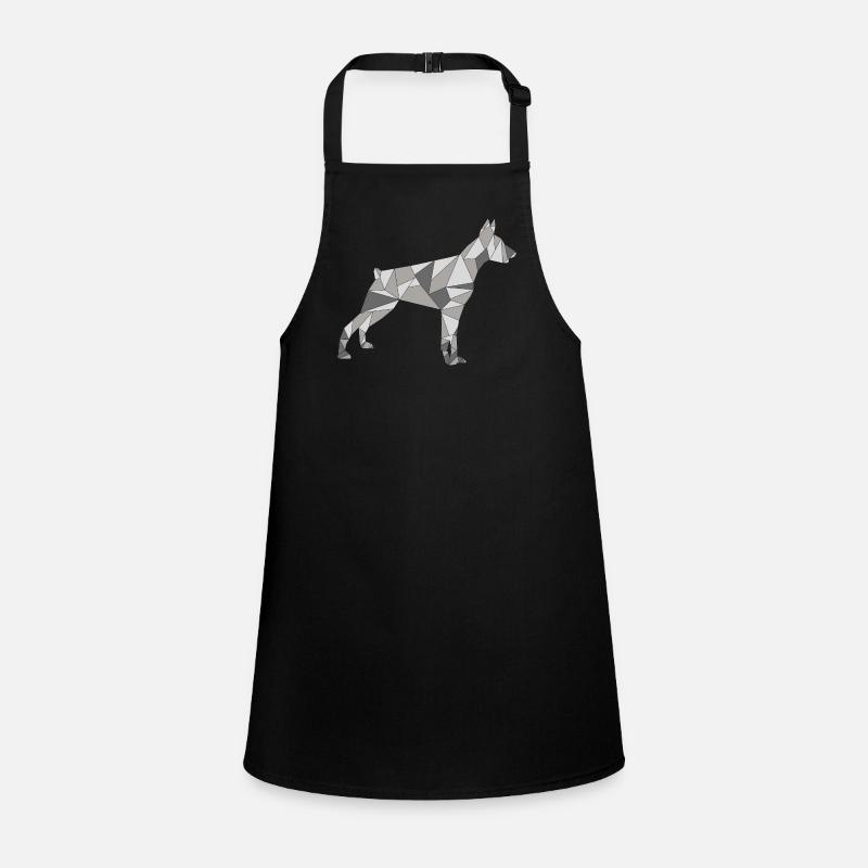 DOBERMAN GÉOMÉTRIQUE Tablier Enfant