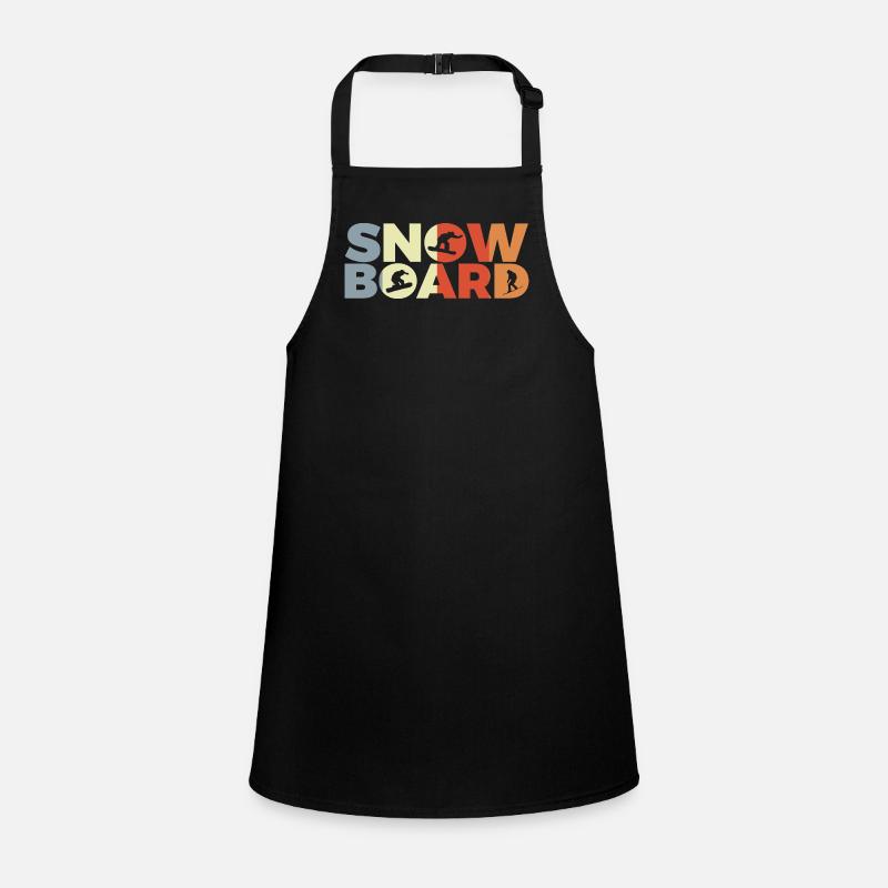 Amateurs de snowboard Tablier Enfant