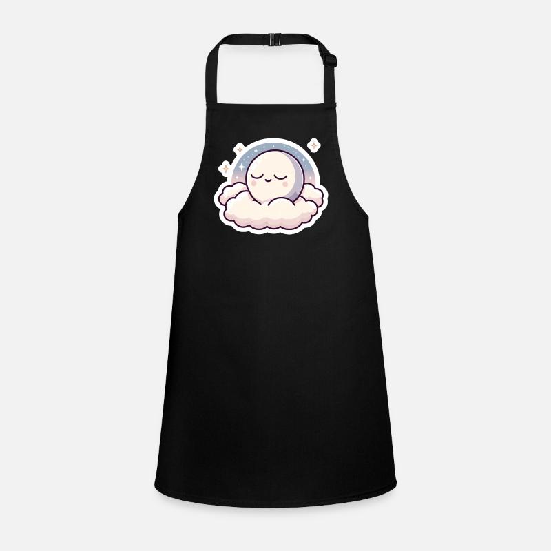sleeping moon Children's Apron