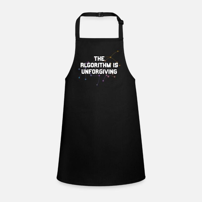 The Algorithm Is Unforgiving Network Nodes Funny Children's Apron