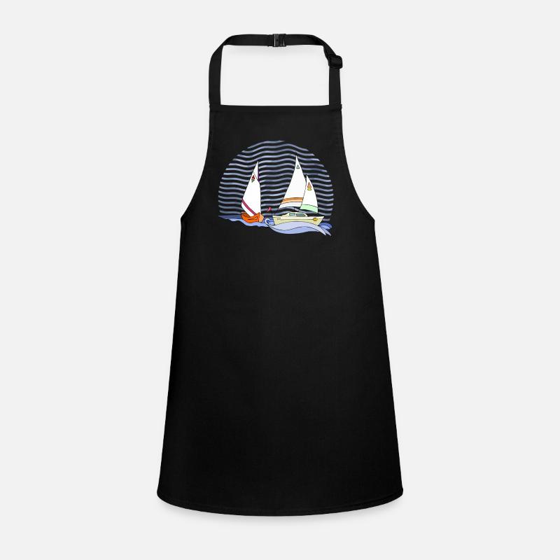 Sailboat Children's Apron