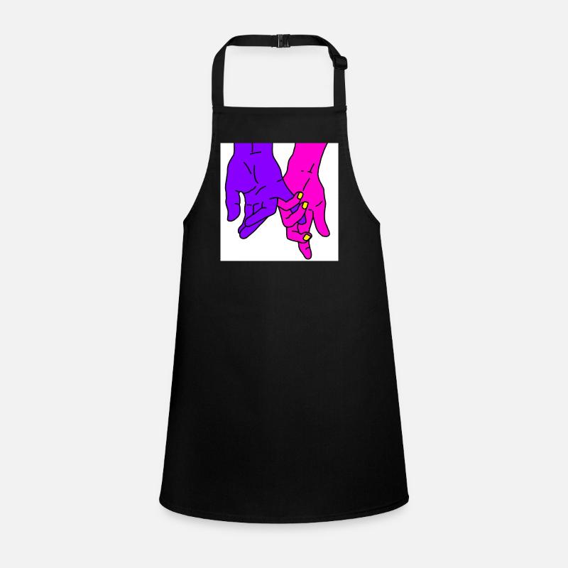 hands purple Children's Apron