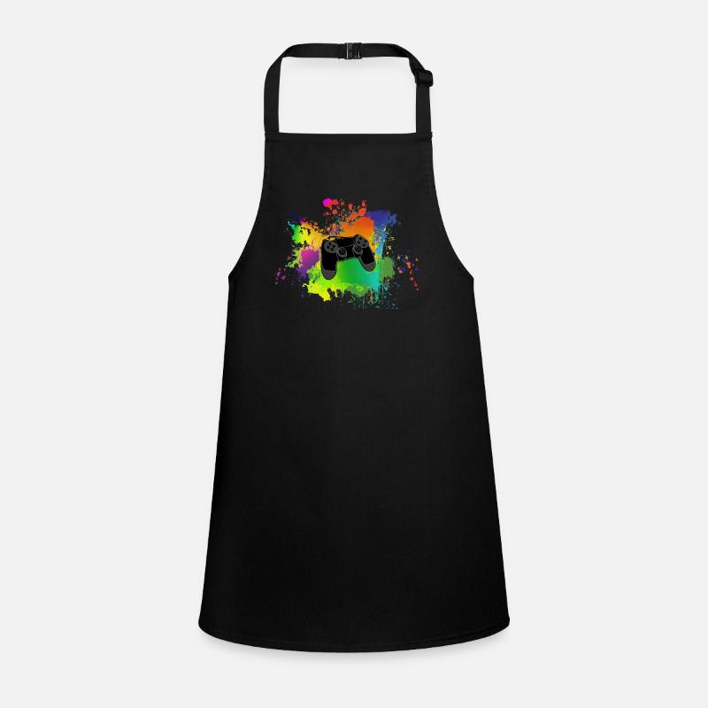 Contrôleur couleur splash Idée cadeau coloré Tablier Enfant